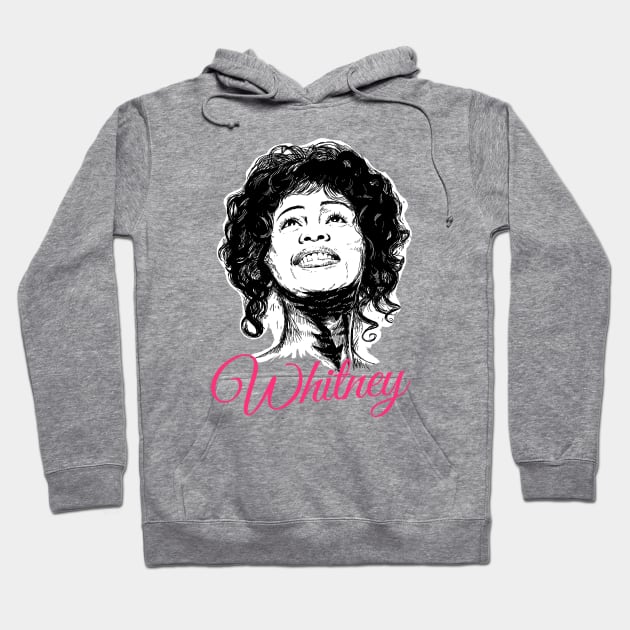 Whitney // 80s Retro Hoodie by The Dare